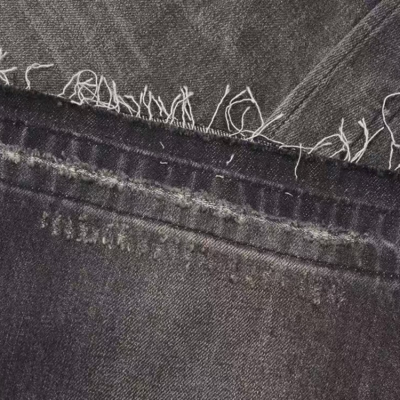 Ce**e black washed jeans with holes