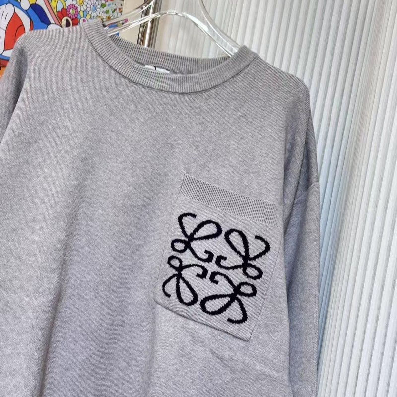 L0ew* Big Pocket Sweater