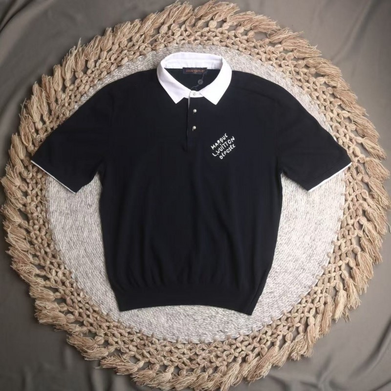 LV pearl polo shirt