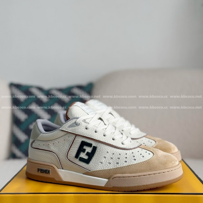 F**di Leather Casual Plimsoll Shoes