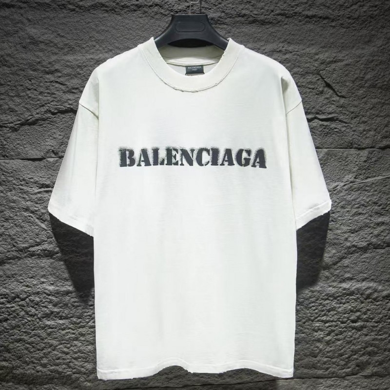 BLCG Blurred Slogan Short Sleeves