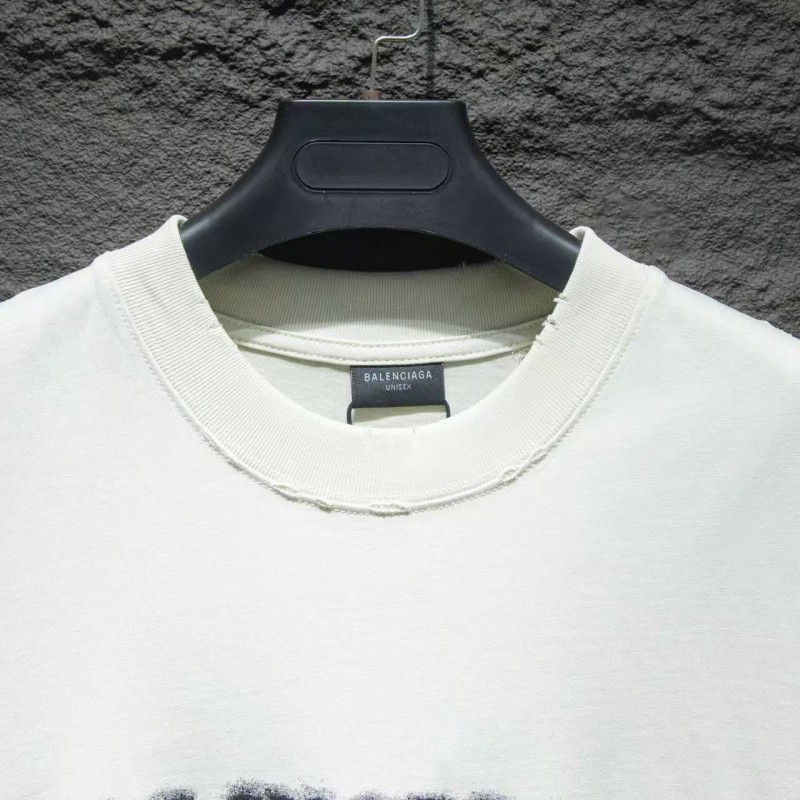 BLCG Blurred Slogan Short Sleeves