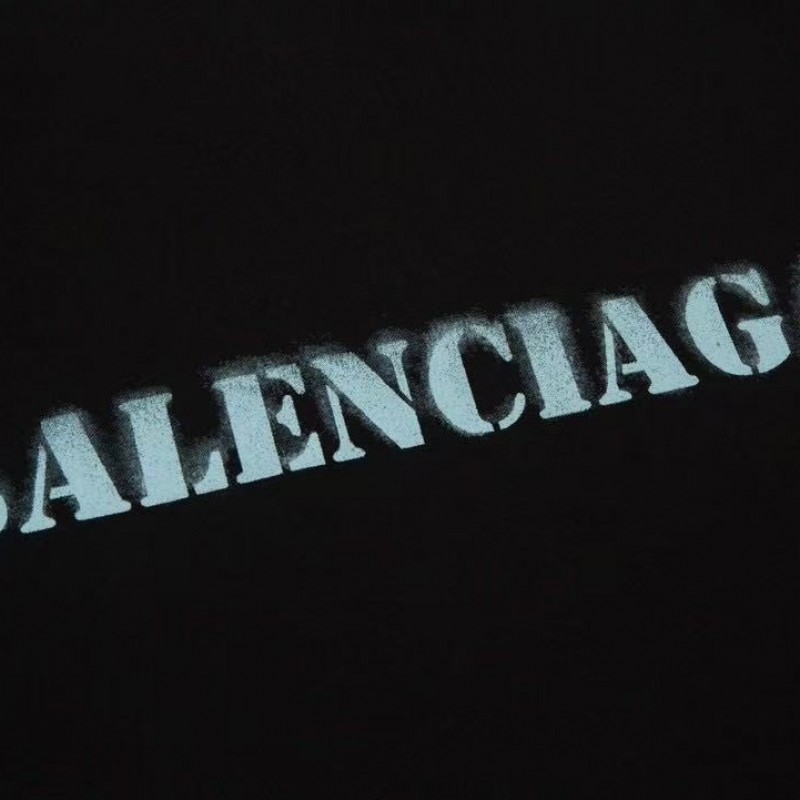 BLCG Blurred Slogan Short Sleeves