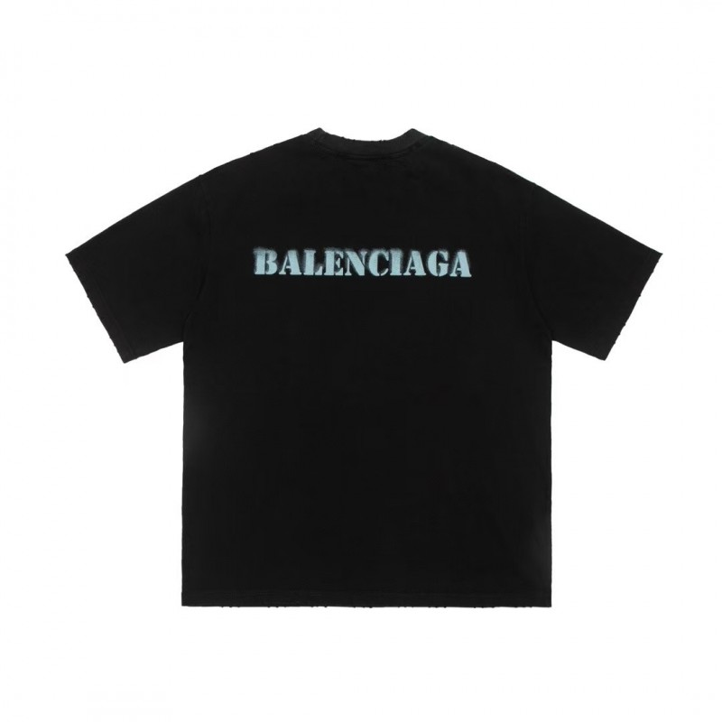 BLCG Blurred Slogan Short Sleeves