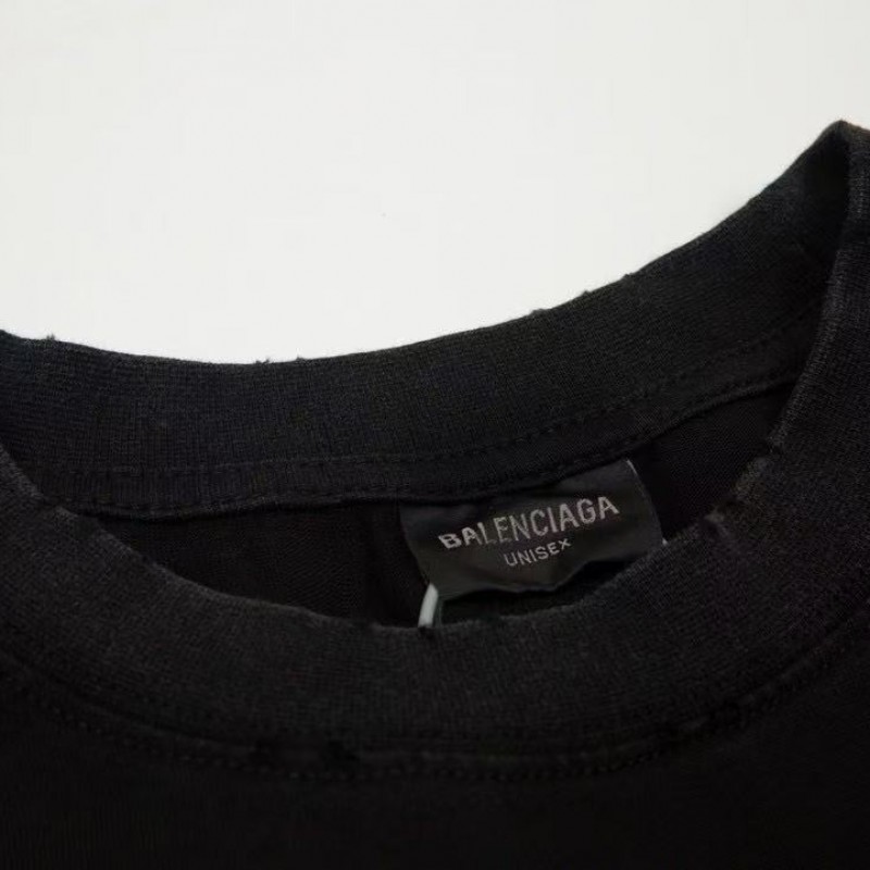 BLCG Blurred Slogan Short Sleeves