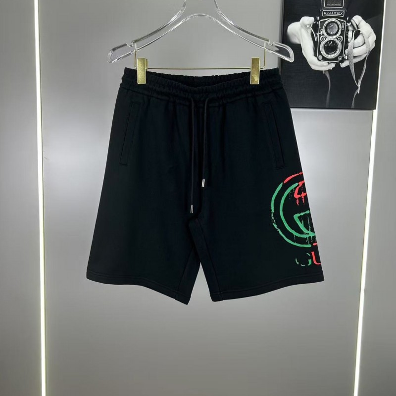 G*u*i side print classic logo shorts