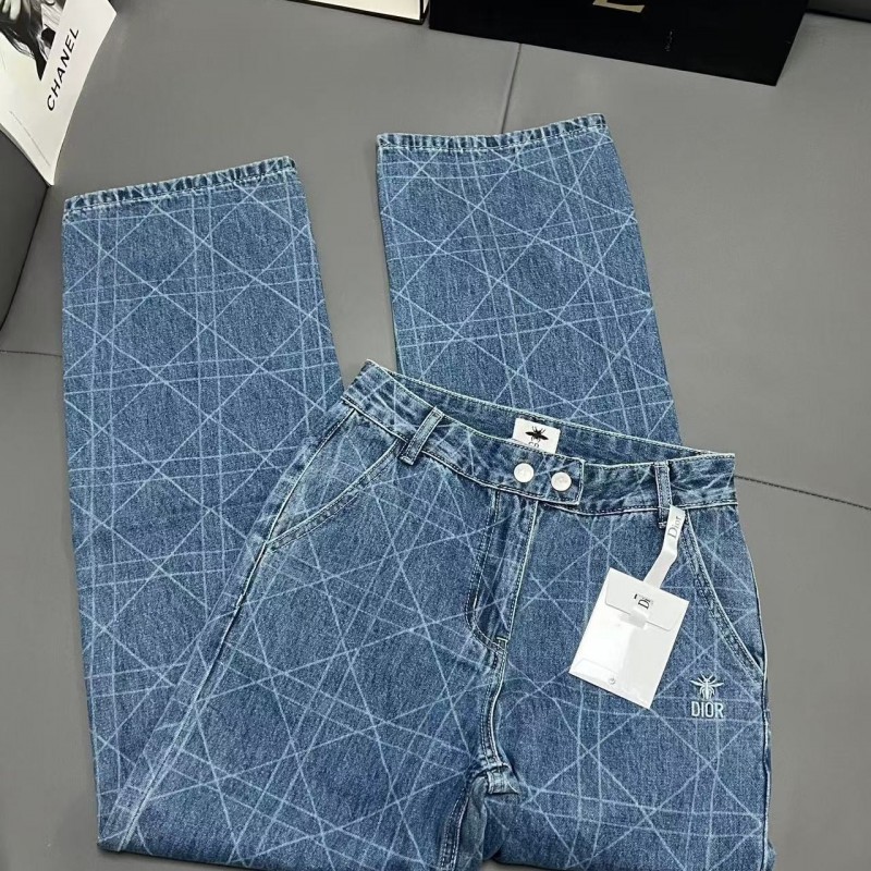 D*0r diamond laser embroidered jeans