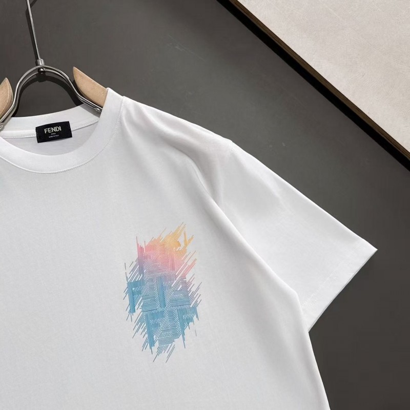 F**di 2025 latest printed short sleeves