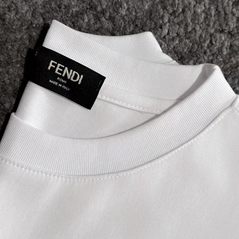 F**di 2025 latest printed short sleeves
