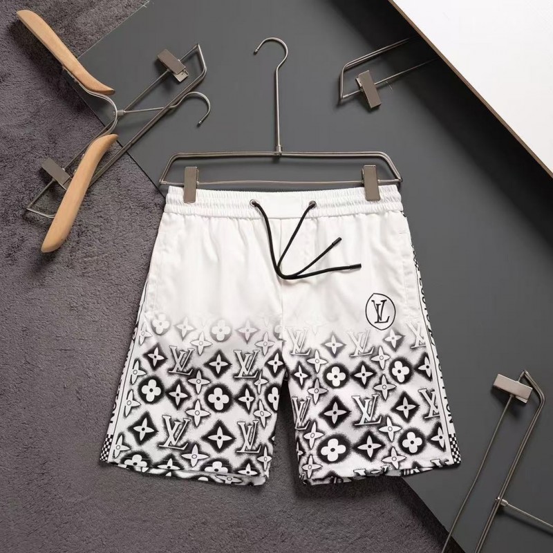 LV 2025 new top-grade quick-drying fabric beach swimming shorts
