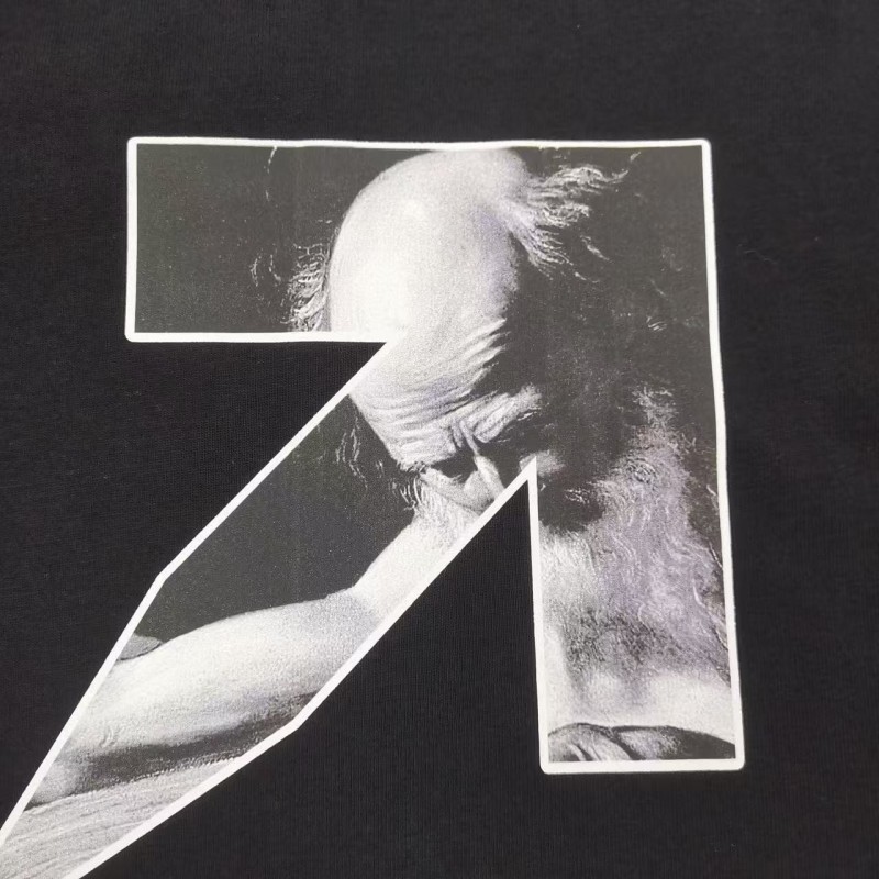 off white Caravaggio classic cotton T-shirt