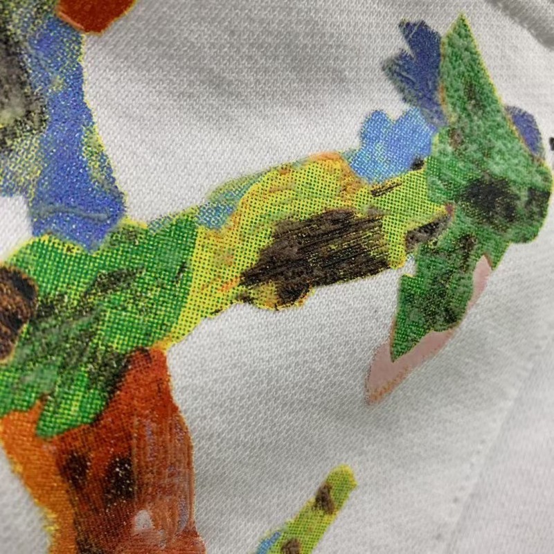 Off White 2025 new 3D graffiti shorts