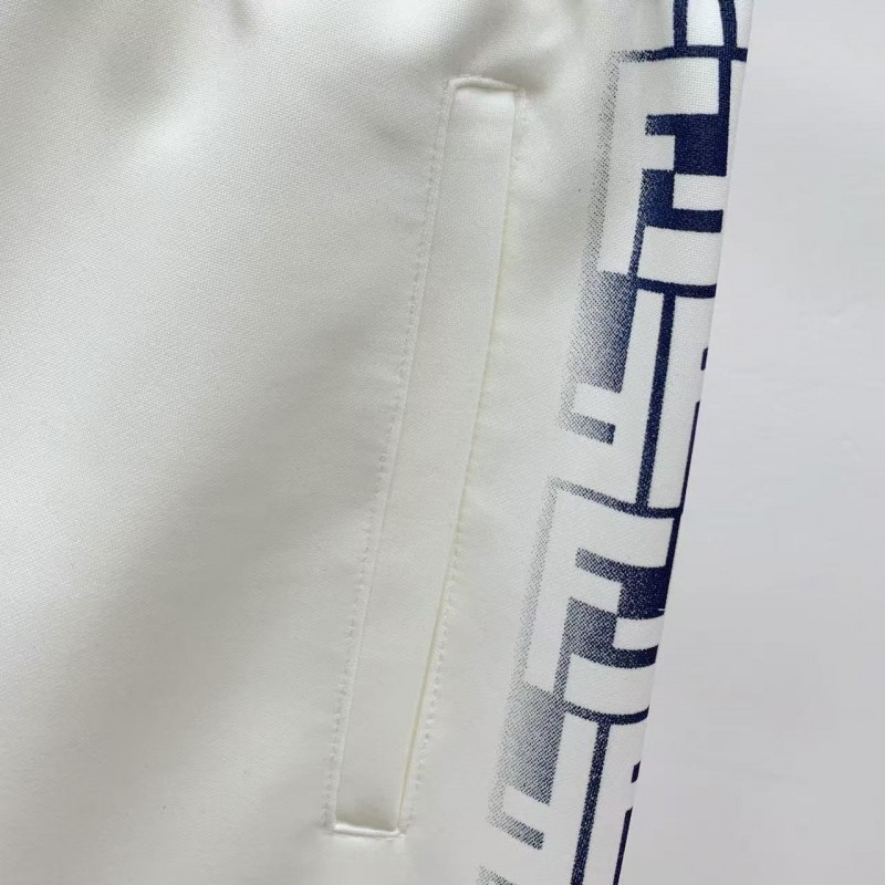 F**di 2025 new logo printed cotton shorts