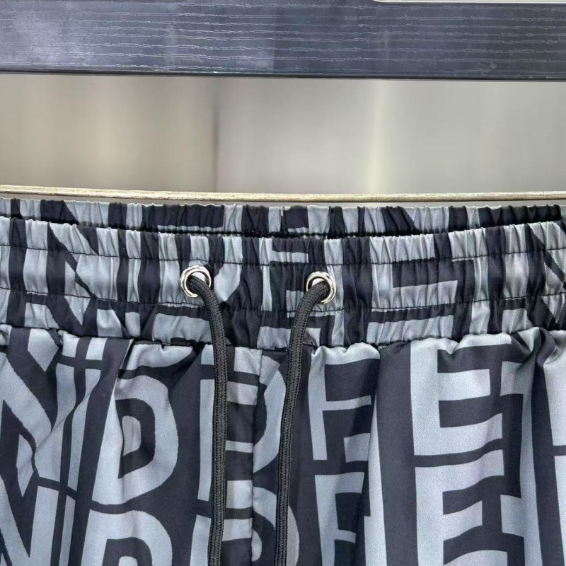 F**di 2025ss summer new beach pants quick-drying fabric