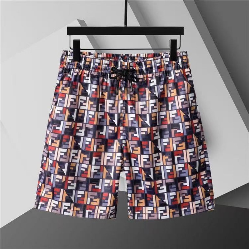 F**di 2025ss summer new beach pants quick-drying fabric
