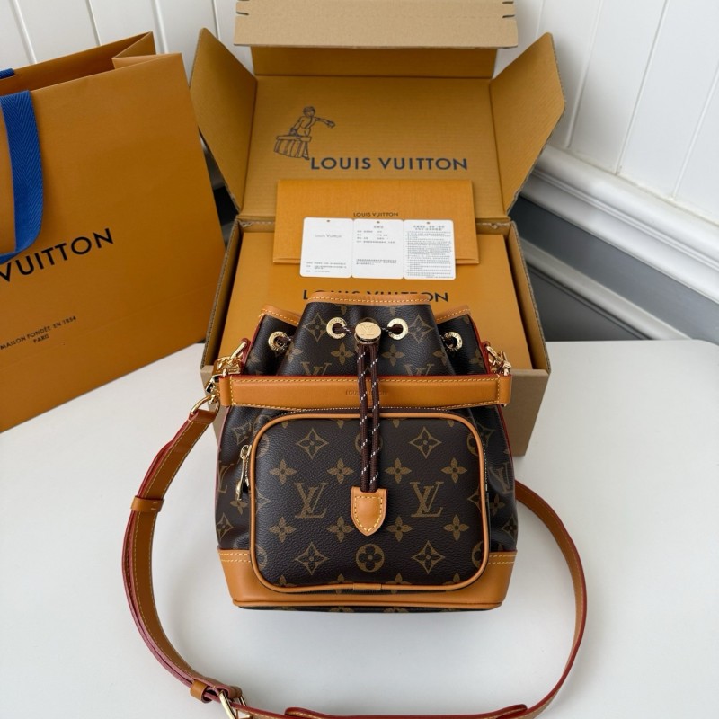 LV NOÉ CARGO Vintage Handbag M14017,Size:24*16*22cm