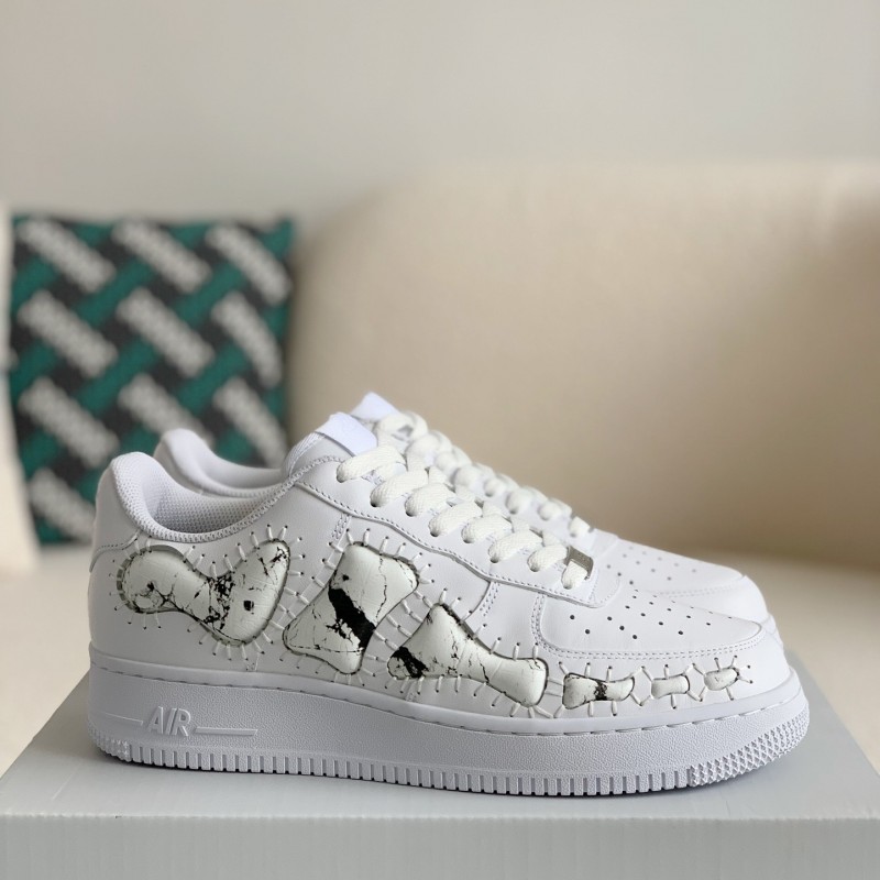 Nike Remake AF1 Skeleton Customized Shoe