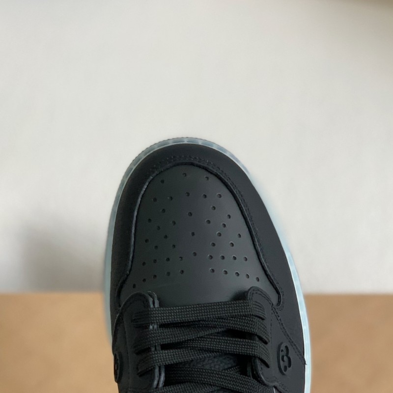 L0*is V*t0n x Nike Air Jorda 1 High AJ1 Sneakers