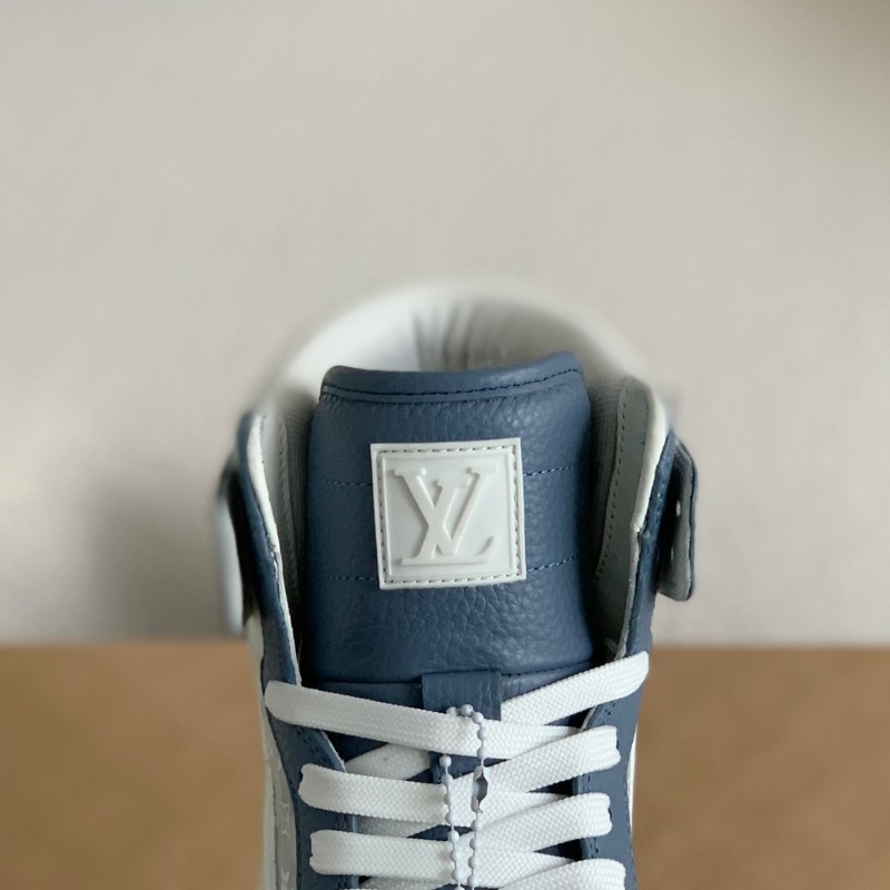 L0*is V*t0n x Nike Air Jorda 1 High AJ1 Sneakers