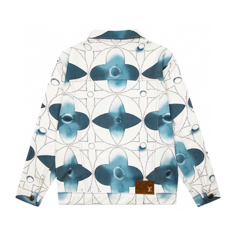L0*is V*t0n L0*is V*t0n LV 2022 catwalk denim jacket