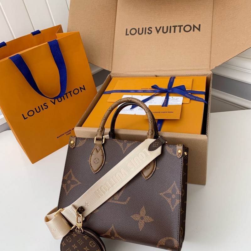 L0*is V*t0n Borsa OnTheGo PM M46373，Size：25*19*11.5cm