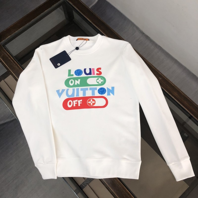L0*is V*t0n 2023 new autumn and winter couples style round neck sweatshirt