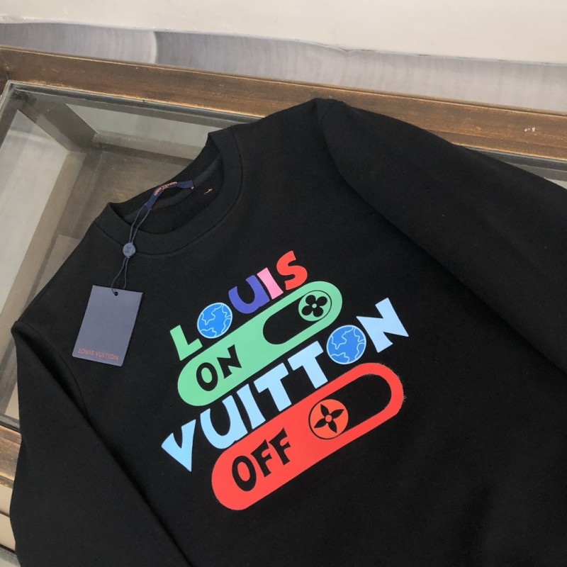 L0*is V*t0n 2023 new autumn and winter couples style round neck sweatshirt