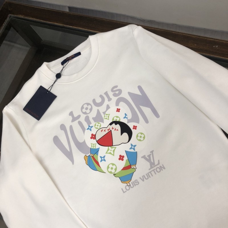 L0*is V*t0n 2023 new autumn and winter couples style round neck sweatshirt
