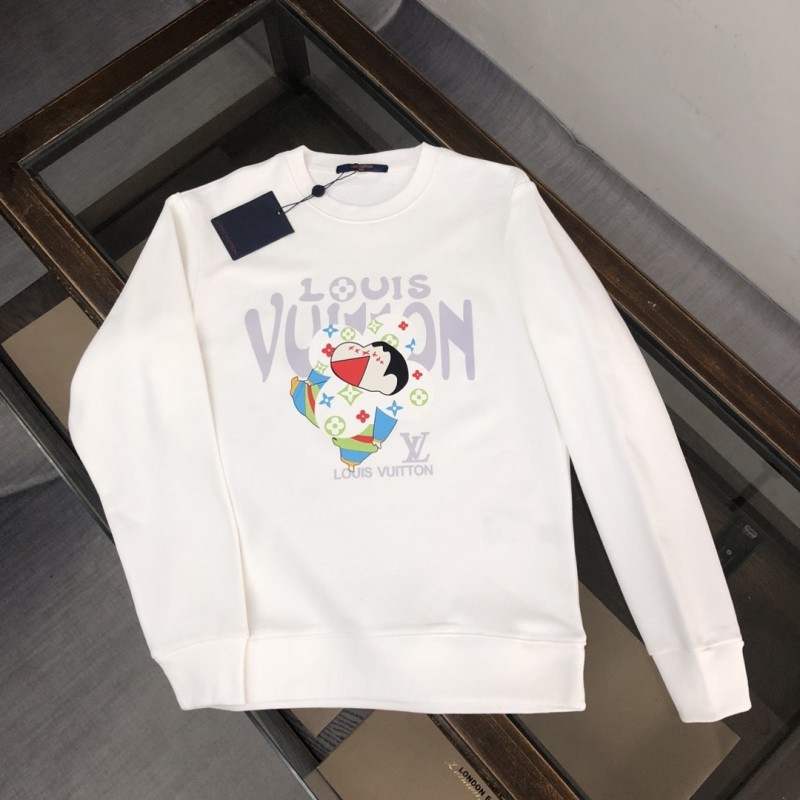 L0*is V*t0n 2023 new autumn and winter couples style round neck sweatshirt