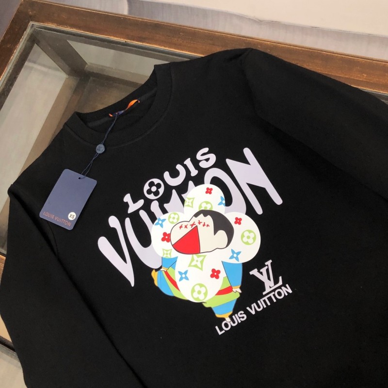 L0*is V*t0n 2023 new autumn and winter couples style round neck sweatshirt