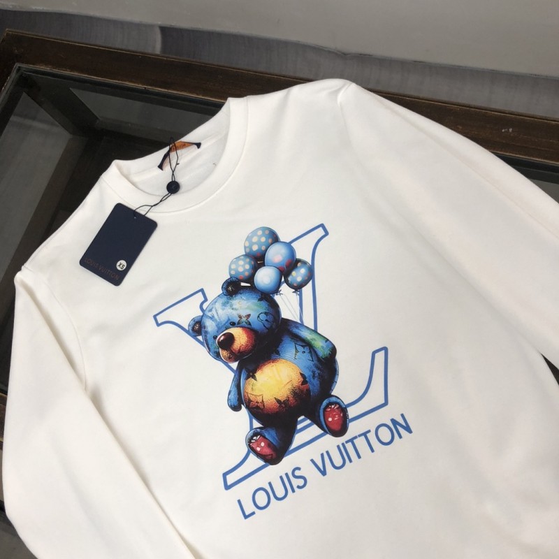 L0*is V*t0n 2023 new autumn and winter couples style round neck sweatshirt