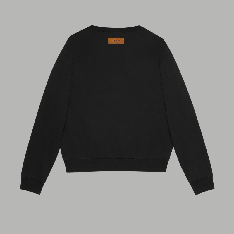 L0*is V*t0n "LV Surround Accessories" printed terry long sleeves Hoodie