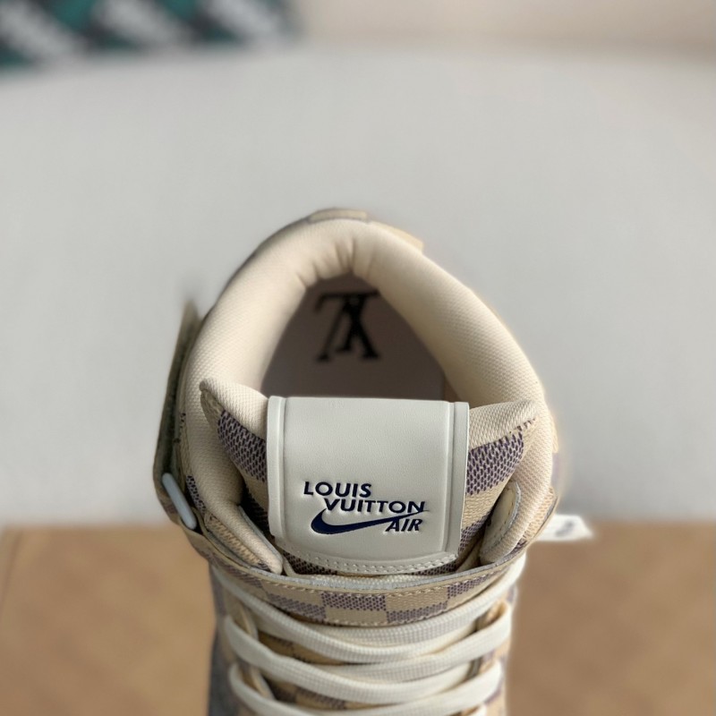 L0*is V*t0n X NIKE AIR FORCE 1 high Sneaker