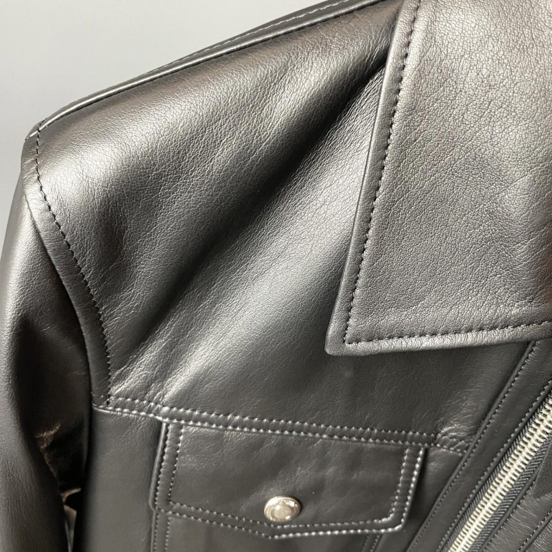 Tom Ford 23 Paris Fashion Week Leather Jackets