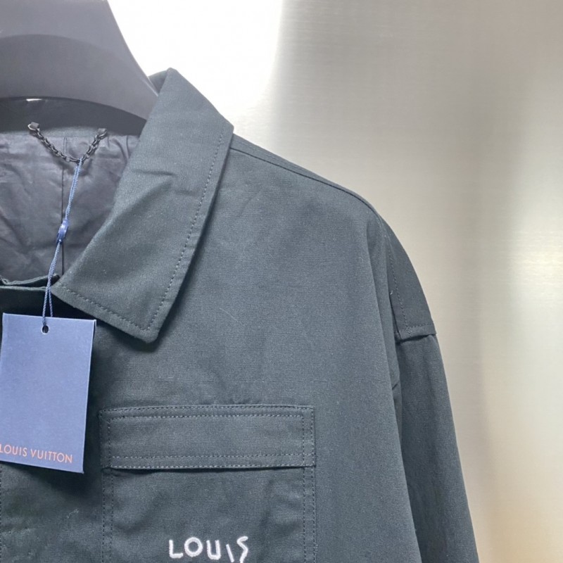L0*is V*t0n spread technical jacket shirt