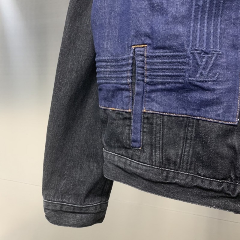 L0*is V*t0n Denim denim jacket