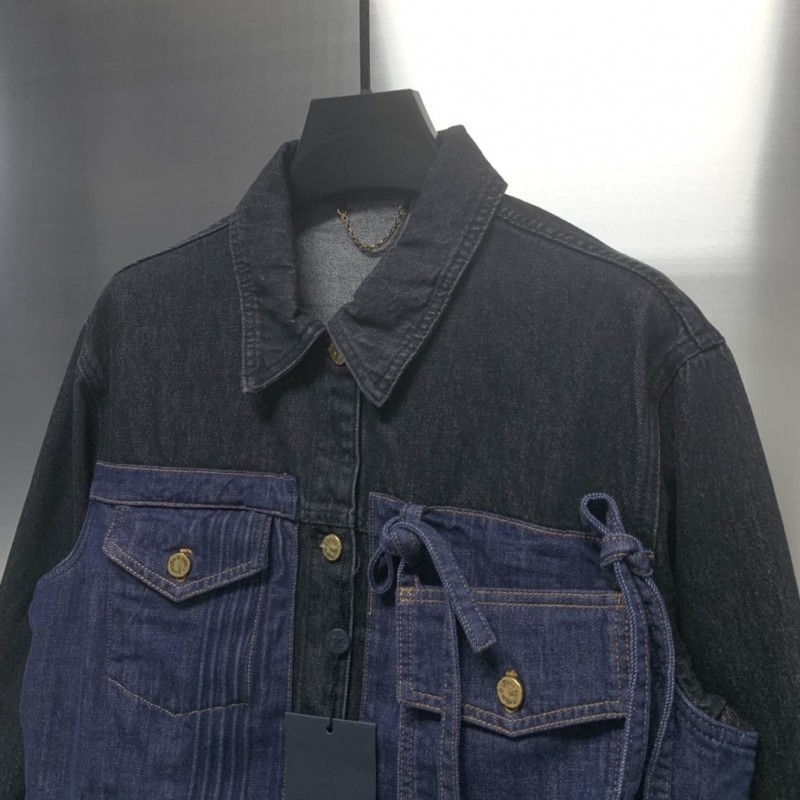 L0*is V*t0n Denim denim jacket