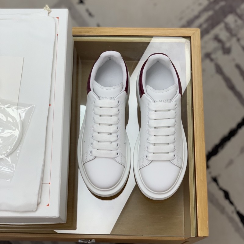 Ale*d*r M*Q*en MQ Purple bead Stone graintail Sneakers
