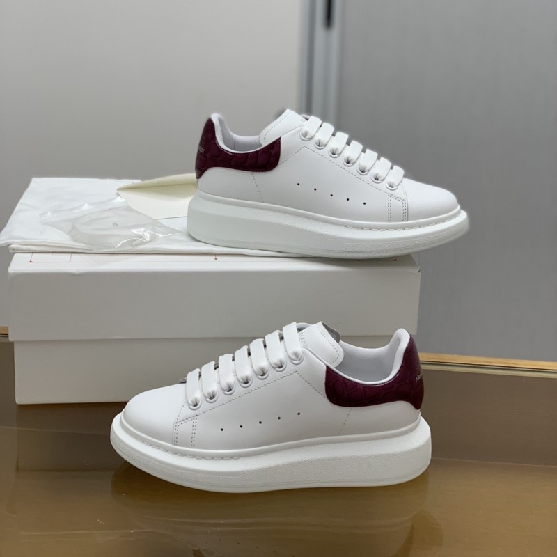 Ale*d*r M*Q*en MQ Purple bead Stone graintail Sneakers