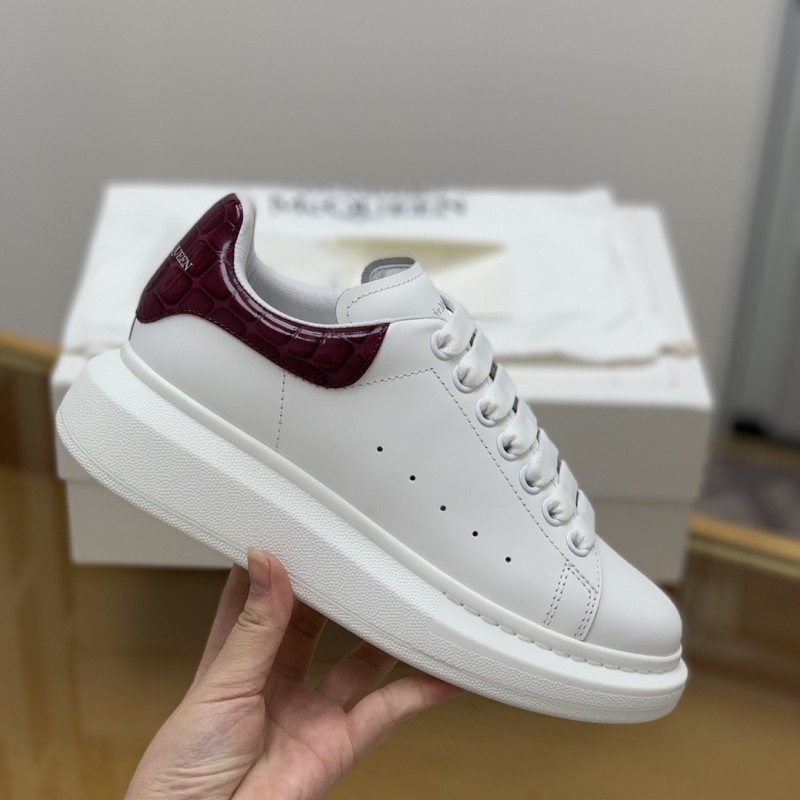 Ale*d*r M*Q*en MQ Purple bead Stone graintail Sneakers