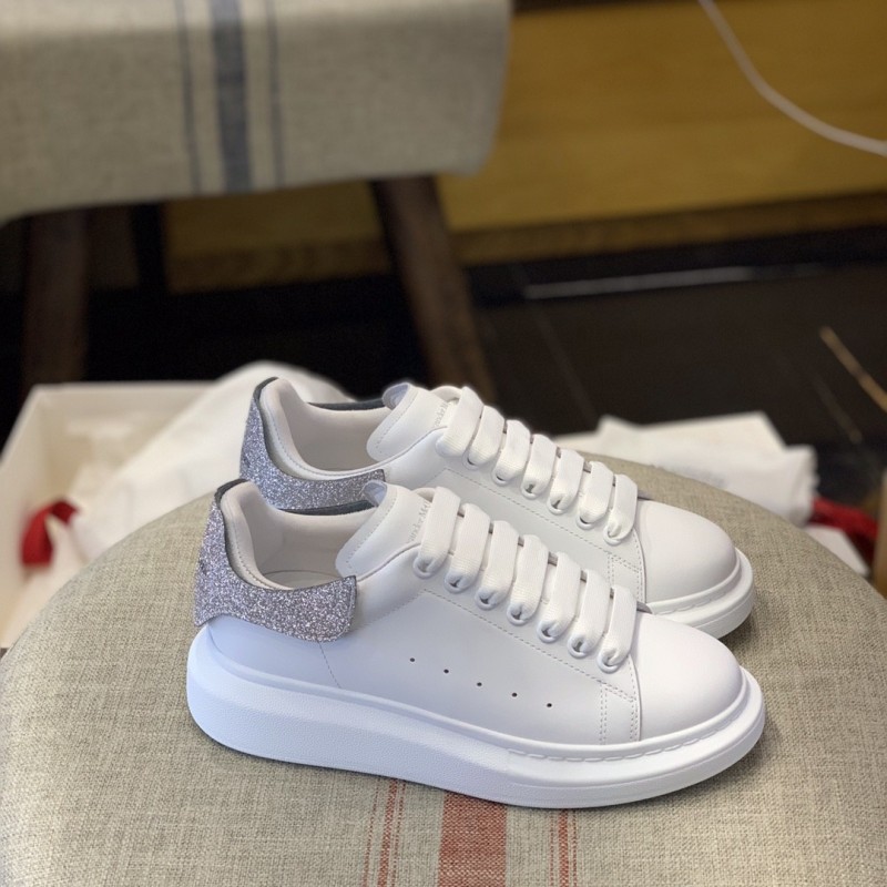 Ale*d*r M*Q*en MQ White Tricolor tail Sneakers