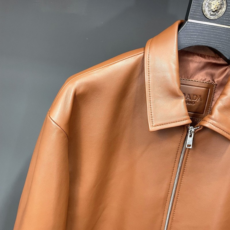Pra*a Paris catwalk style leather jacket