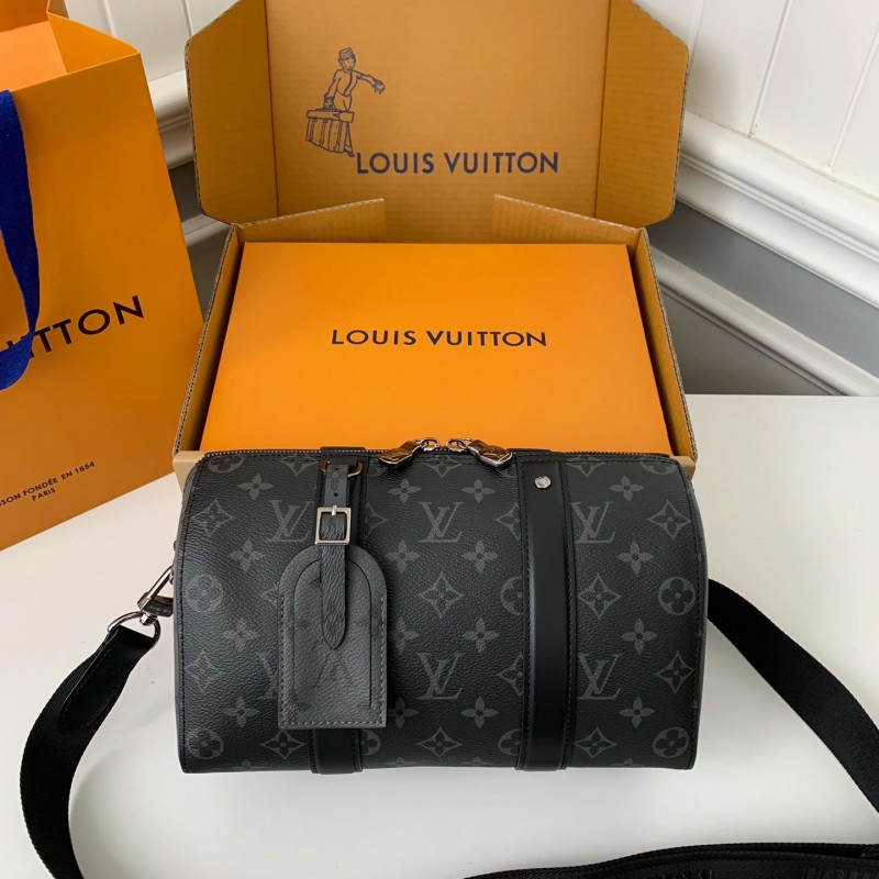 L0*is V*t0n CITY KEEPALL Men's Handbag M45936, Top Quality Size: 27 * 17 * 13cm