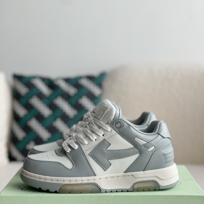 Off-White Out-Off-Office Leather Sneakers