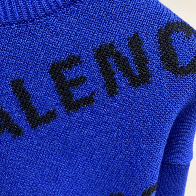 Ba*len*cia*ga letter sweater