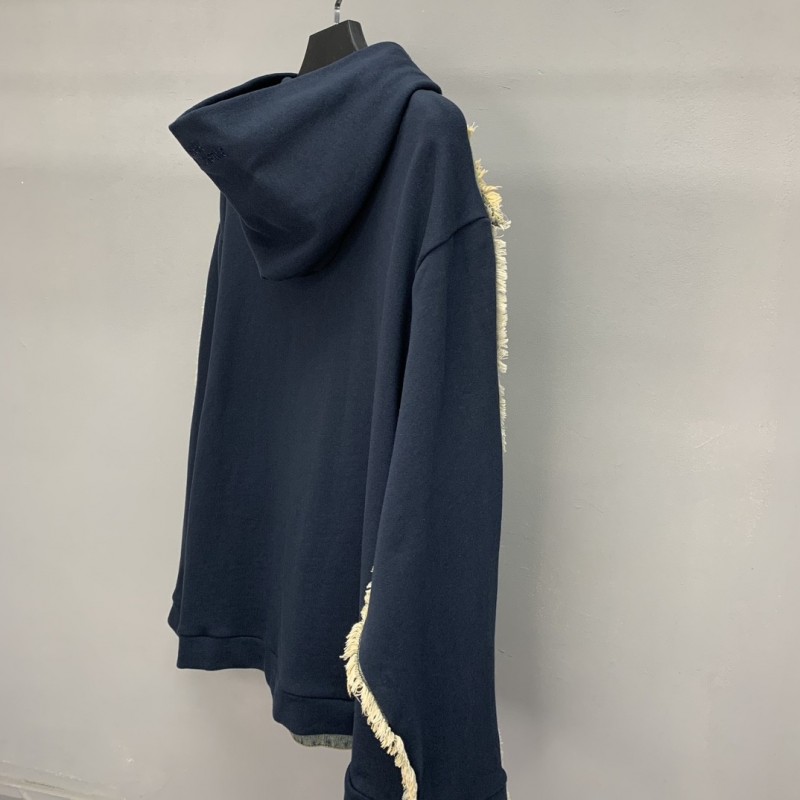 Ba*len*cia*ga patchwork denim jacket