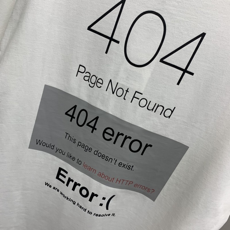 Ba*len*cia*ga Loading 404 T-Shirt