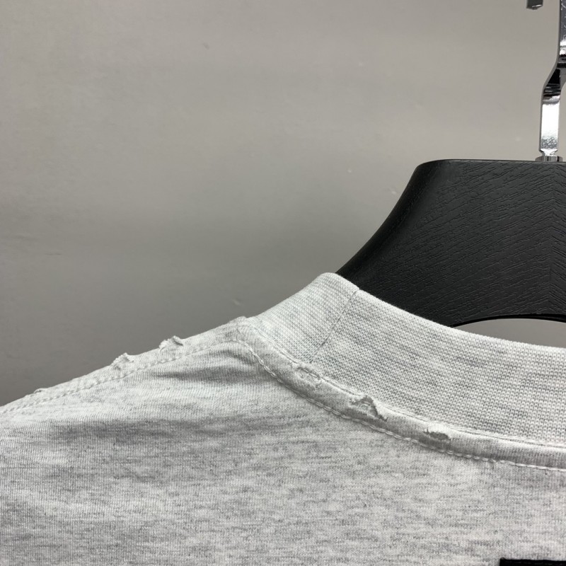Ba*len*cia*ga V long sleeve T-shirt