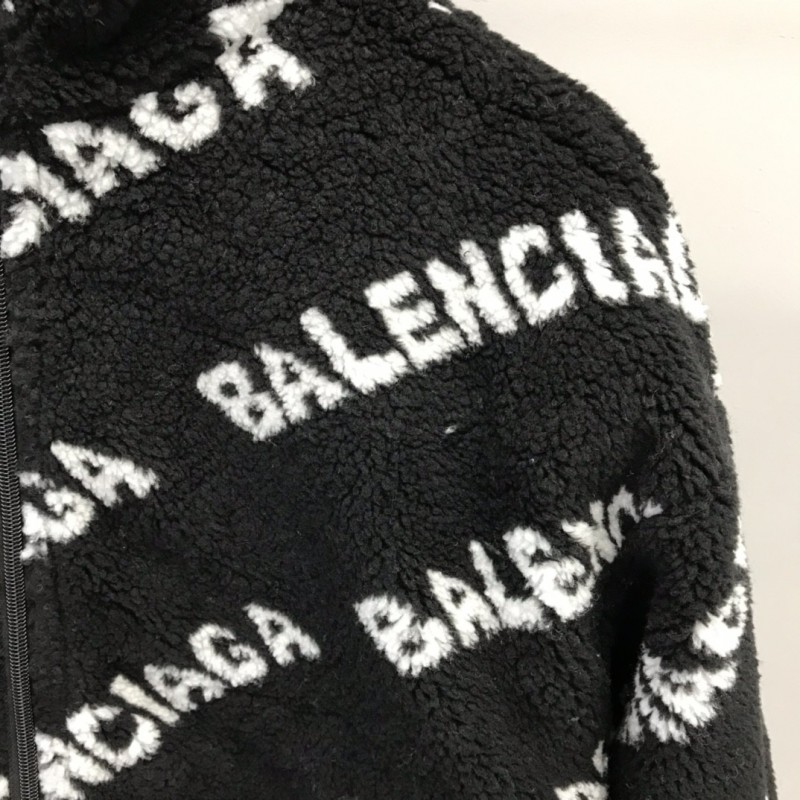 Ba*len*cia*ga lambskin jacket