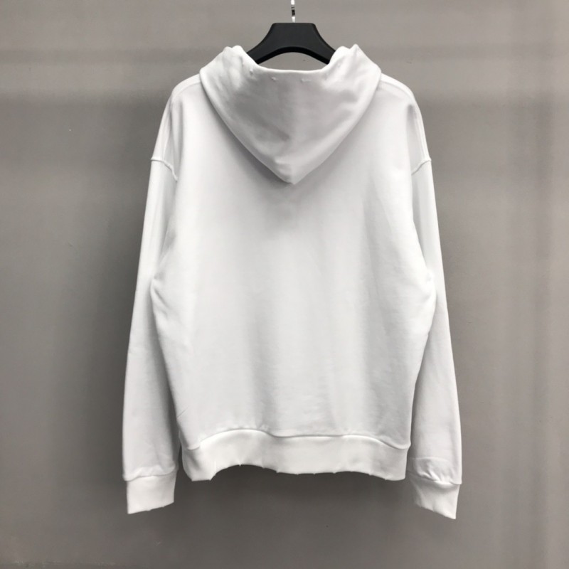 Ba*len*cia*ga lettered hooded sweatshirt